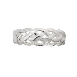 Ladies Celtic Knot Ring Sterling Silver S2994