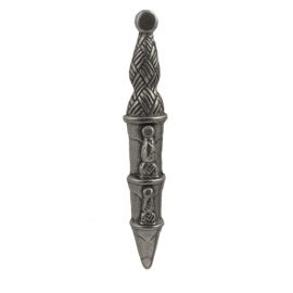 Highland Dirk Skean Dhu Kilt Pin Pewter FKP09