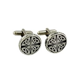 trinity-knot-round-cufflinks-polished-pewster-kcl26p