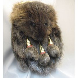 Beaver-Full-Mask-Sporran-MSF1014A