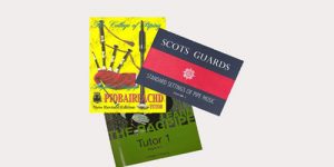 Tuners, Piping Books & CD's