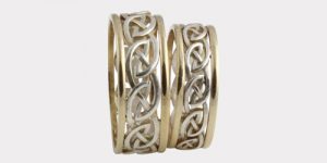 Silver & Gold Wedding Rings